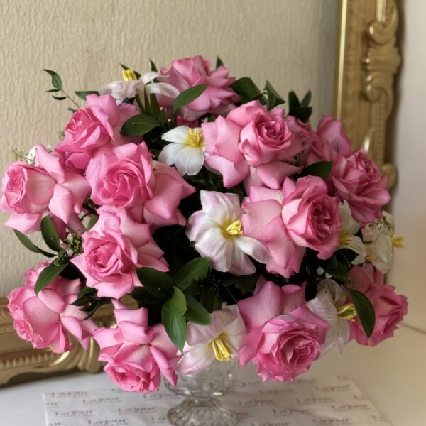 Roses Vase Arrangement