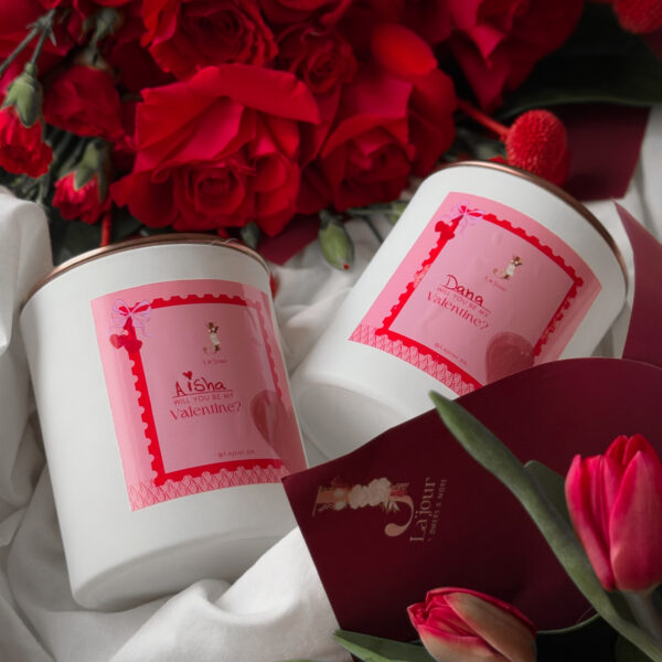 Valentine Soy Candels