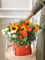 ⁦Sunflower Signature Arrangment⁩ - الصورة ⁦2⁩